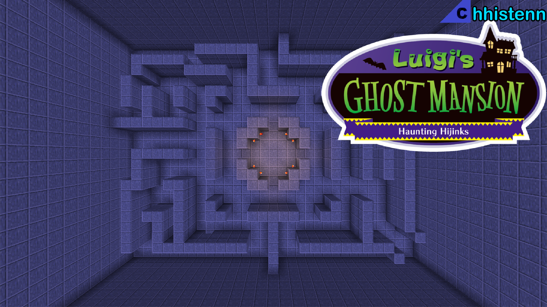 Herunterladen Luigi's Ghost Mansion zum Minecraft 1.16.5